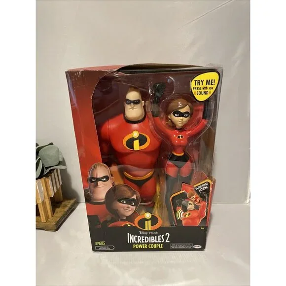 Disney Pixar Incredible 2 Mr. Incredible 13” Talking Action Figure New